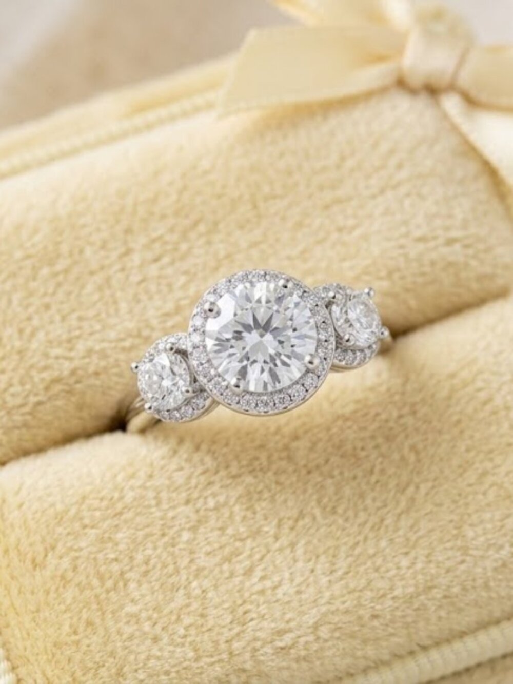 JZ03 Main Character Energy ring sz 6,  1 ct Moissanite in sterling silver